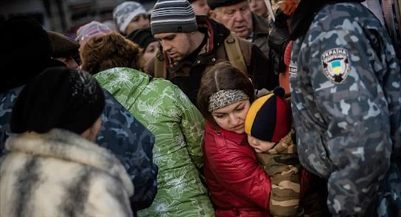 ইউক্রেনে বাস্তুচ্যুত-এর সংখ্যা কত জানেন?