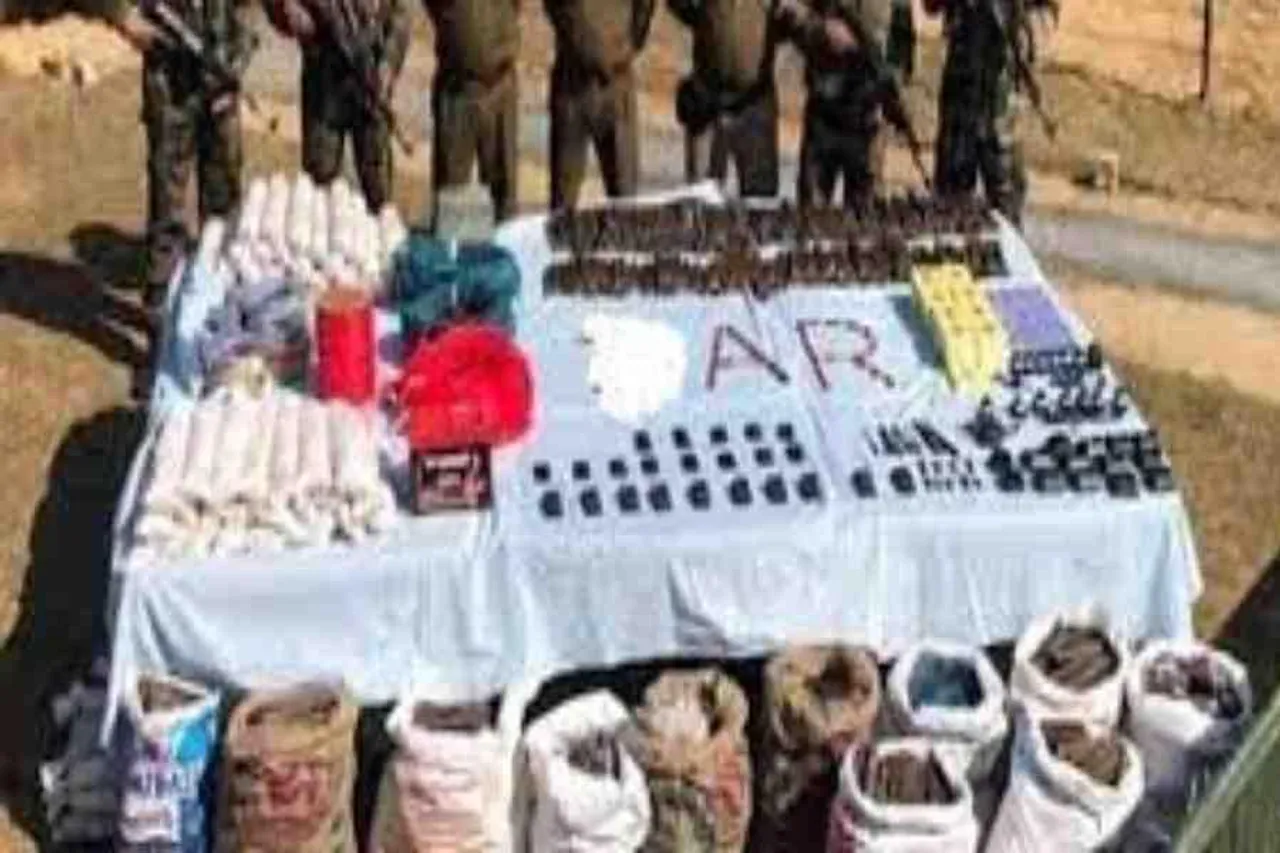 মিজোরামে উদ্ধার ২,৪০০ কেজি বিস্ফোরক