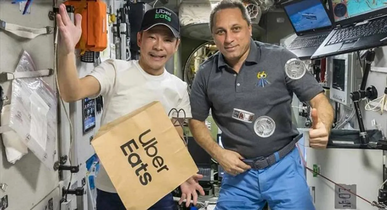 এবার মহাকাশে খাবার পৌঁছে দিল উবর ইটস!