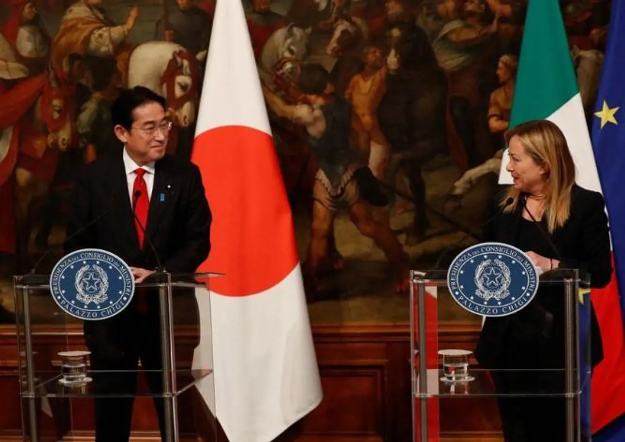 ইতালীয় ও জাপানি নেতারা 'কৌশলগত অংশীদারিত্ব' গঠনে একমত হয়েছেন
