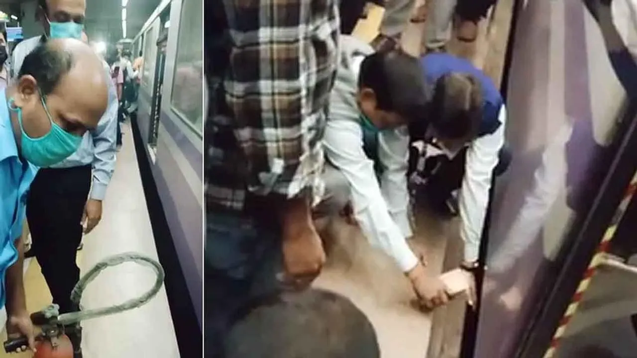 কলকাতায় ফের মেট্রো বিভ্রাট