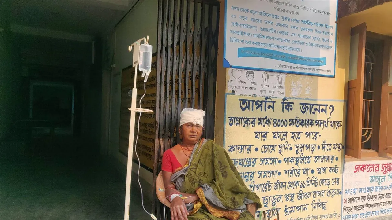 পারিবারিক অশান্তির জেরে, বৌমার বঁটির কোপ শাশুড়ির মাথায়