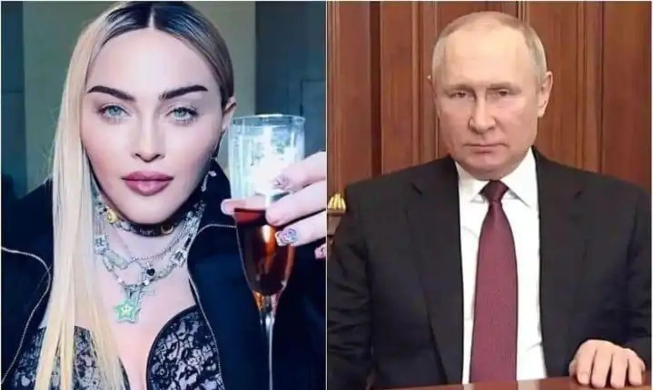 রাশিয়া-ইউক্রেন সংঘাতে ম্যাডোনা কি বললেন পুতিনকে?