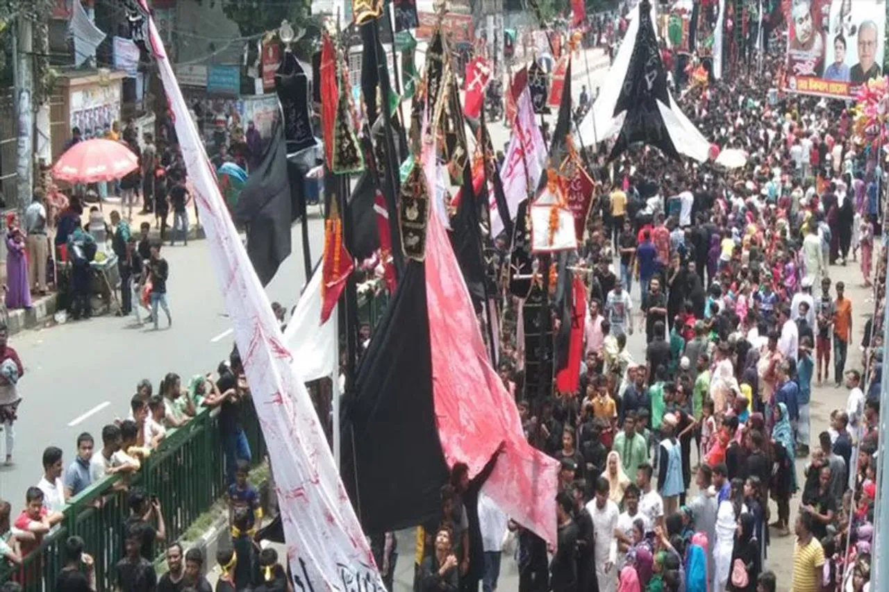 শেষ হলো তাজিয়া মিছিল