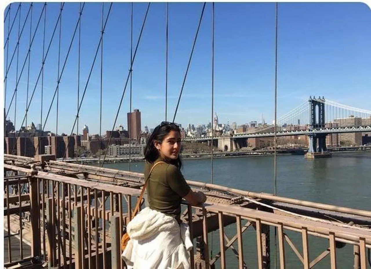 নিজের পছন্দের শহরে ছুটি কাটাচ্ছেন সারা আলি খান