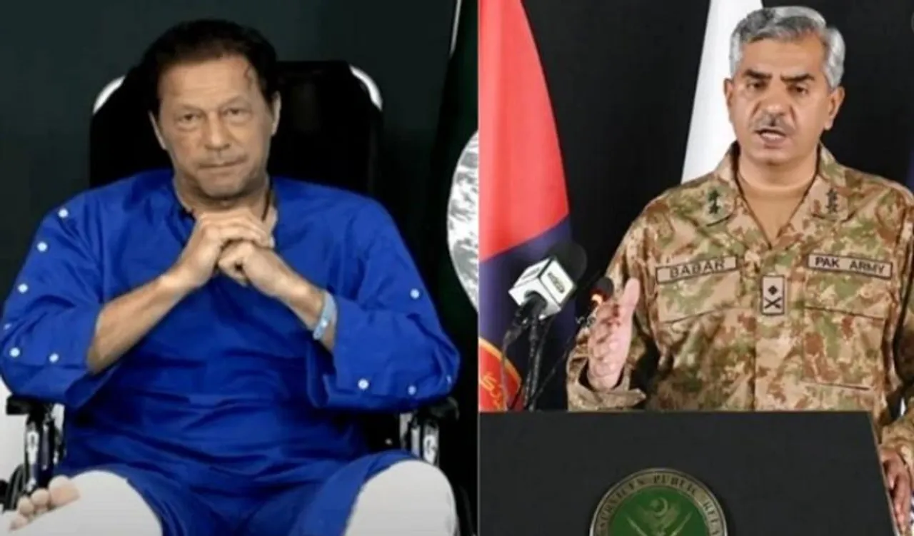 ইমরান খানের বিরুদ্ধে আইনি ব্যবস্থা নিতে সরকারের কাছে অনুরোধ পাক সেনার