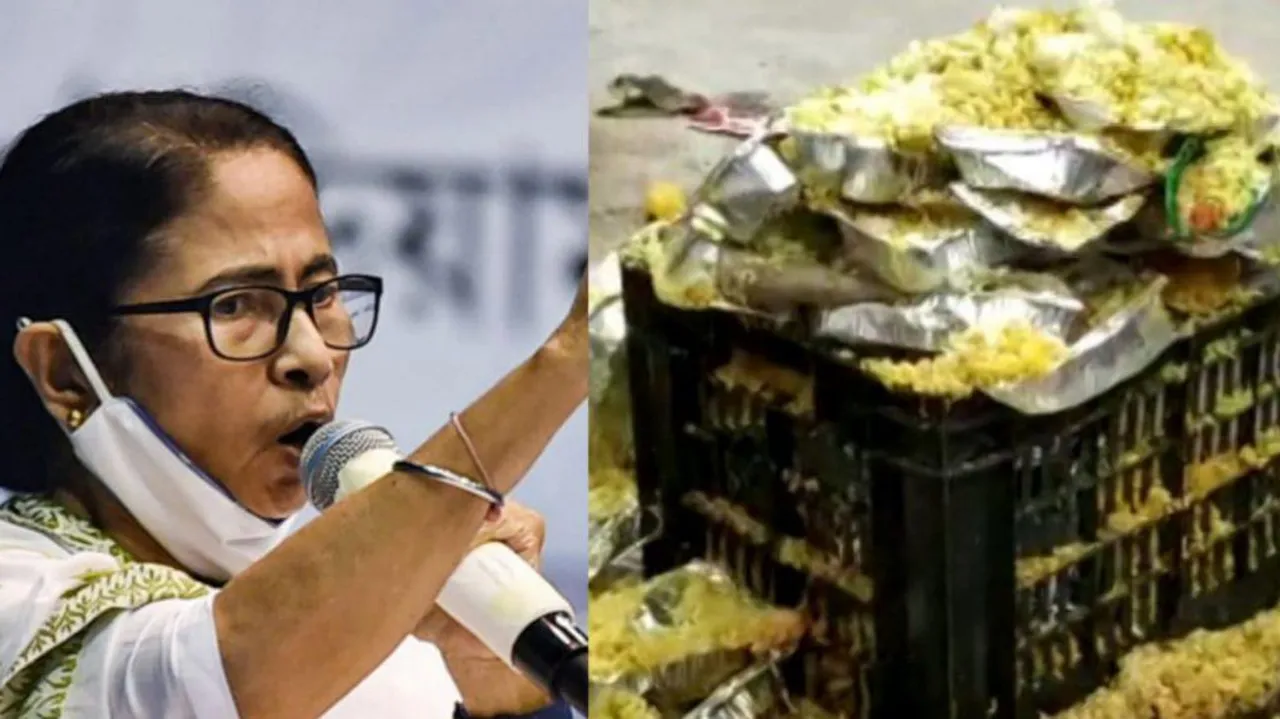 মুখ্যমন্ত্রীর অনুষ্ঠানে পচা বিরিয়ানি, পথে নামলেন বিজেপি  বিধায়ক