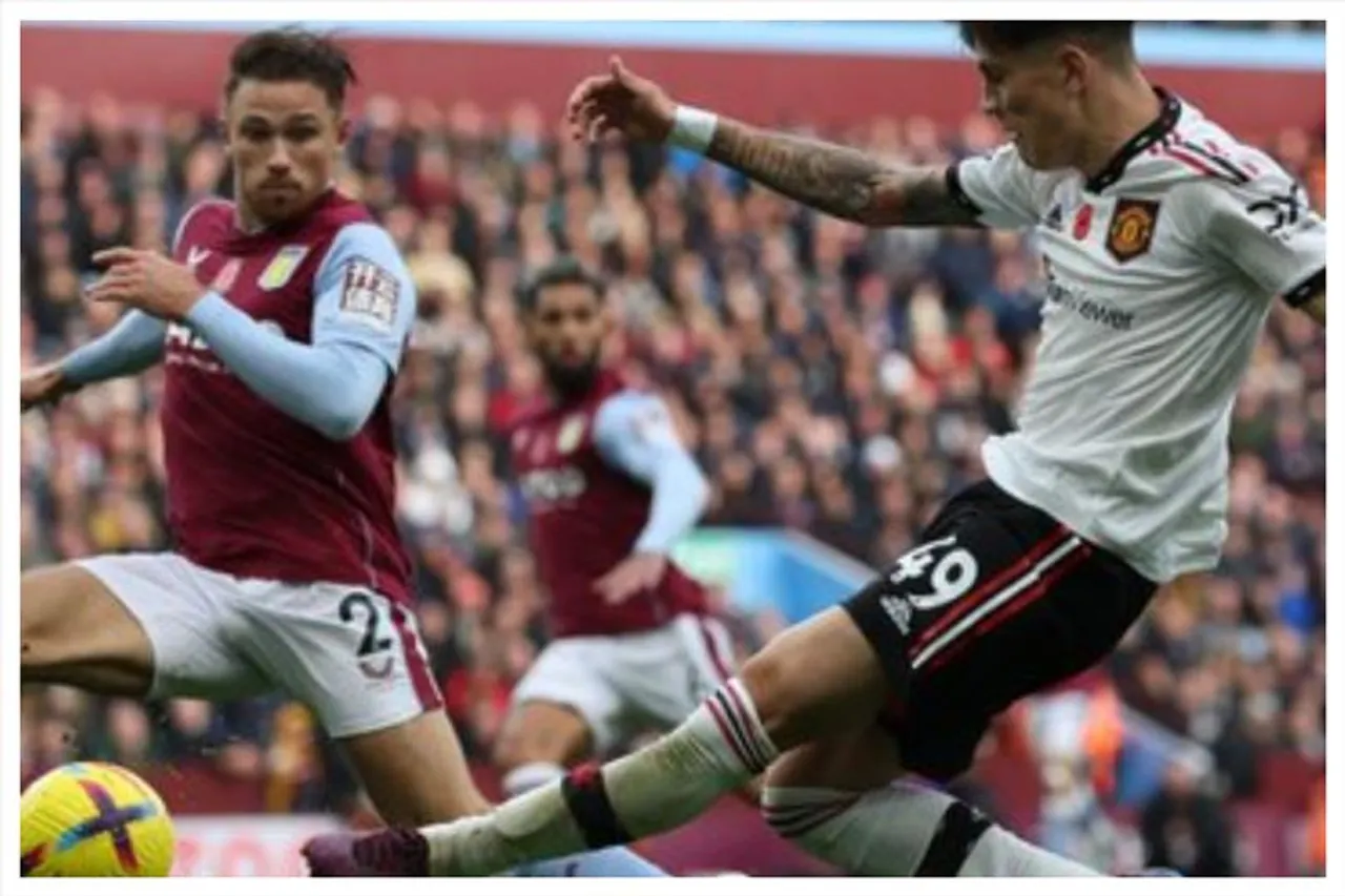 অ্যাস্টন ভিলার বিরুদ্ধে পিছিয়ে ম্যানচেস্টার ইউনাইটেড