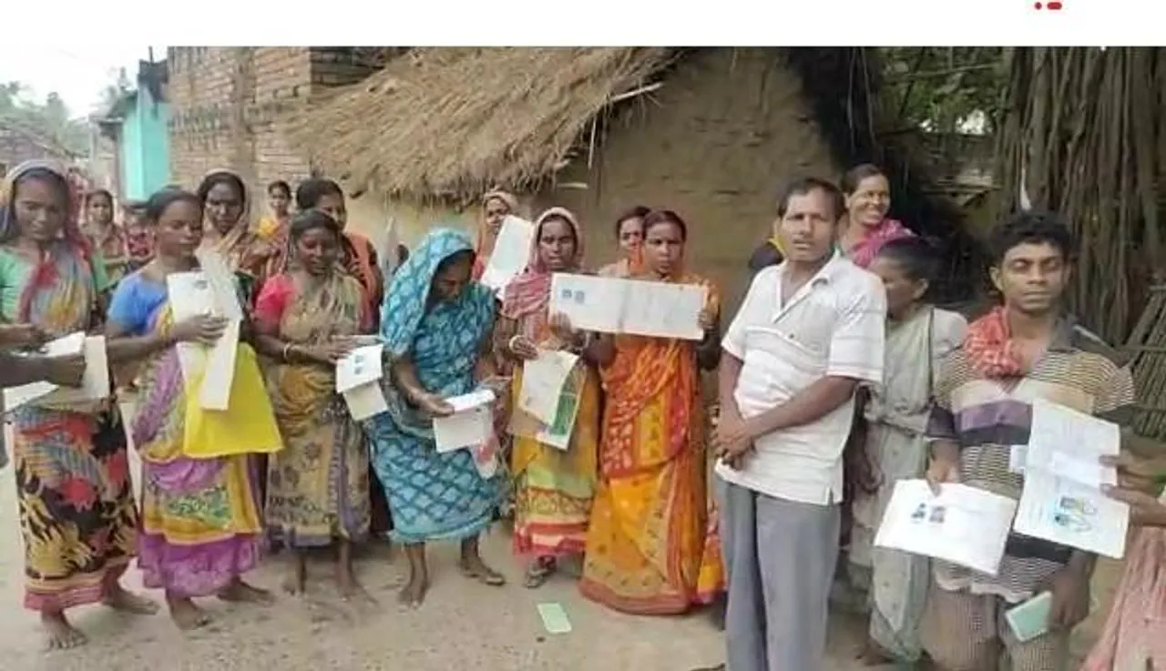 ১০০ দিনের কাজে দীর্ঘ বকেয়া, বিক্ষোভ কর্মীদের