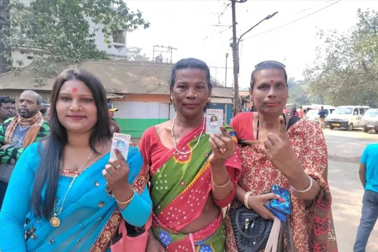 Tripura election: ভোট দিলেন তৃতীয় লিঙ্গের মানুষও