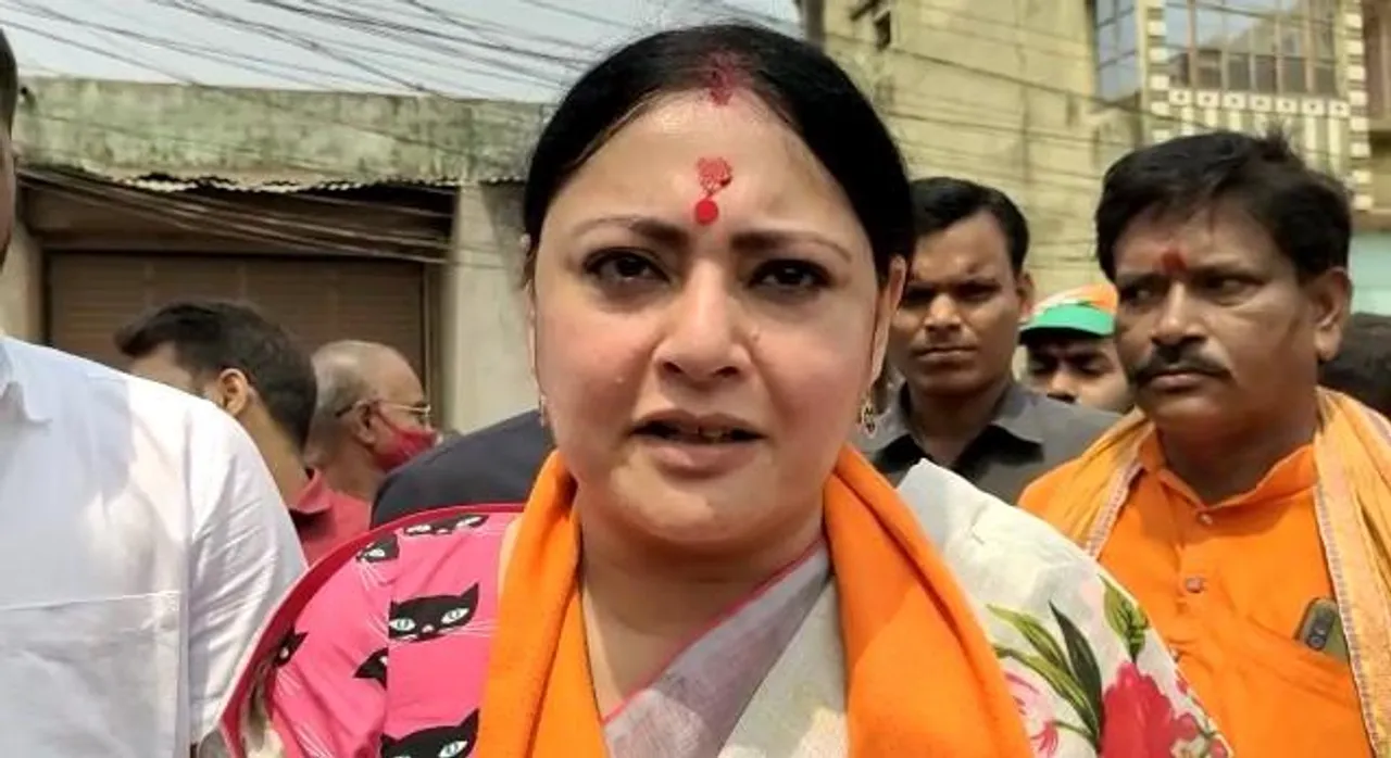 পাণ্ডবেশ্বরে প্রচারে এসে তৃণমূল প্রার্থীকে খোঁচা বিজেপি প্রার্থী অগ্নিমিত্রা পালের