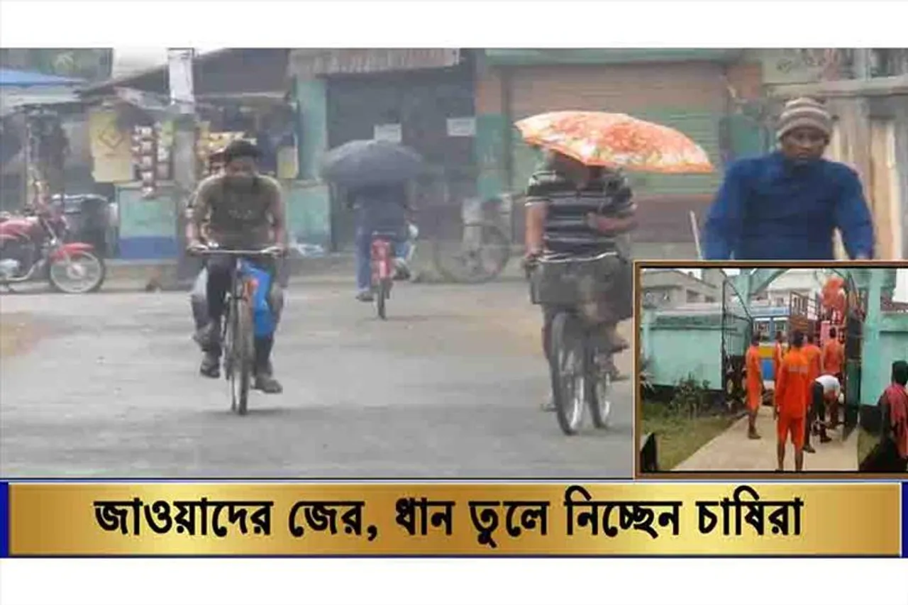 ধেয়ে আসছে জাওয়াদ, ধান তুলে নিচ্ছেন চাষিরা