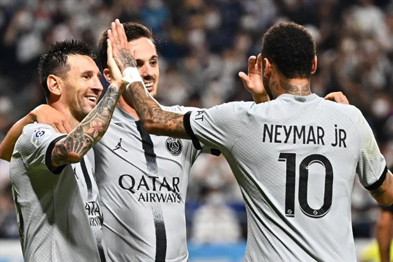 মেসির পিএসজির ৬ গোল