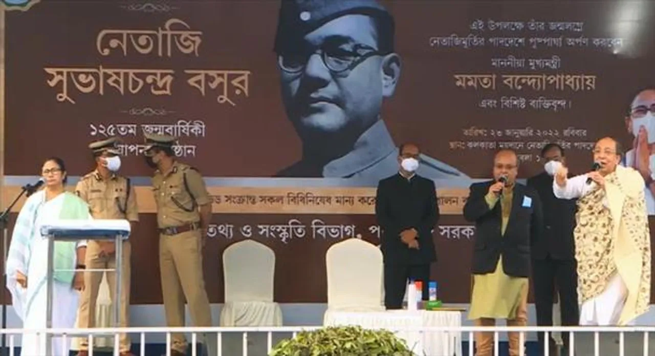 আমাদের চাপেই দিল্লিতে নেতাজি-মূর্তিঃ মমতা