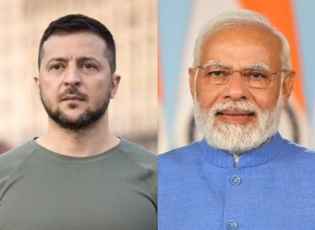 প্রধানমন্ত্রী মোদী জেলেনস্কির সঙ্গে চলমান রাশিয়া-ইউক্রেন সংঘাত সম্পর্কে মতামত ভাগ করে নিয়েছেন