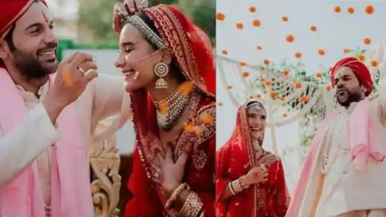 স্বামী-স্ত্রী হিসেবে প্রথম ছবি শেয়ার করলেন রাজকুমার-পত্রলেখা