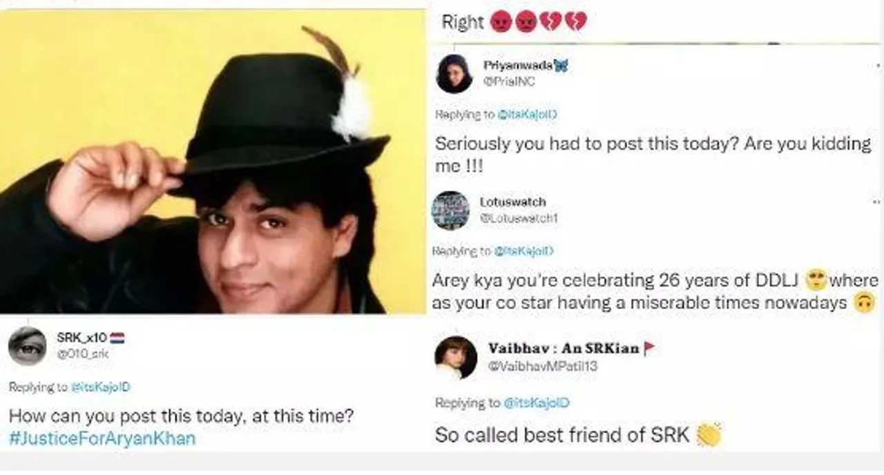 DDLJ র ২৬ বছর সেলিব্রেশনে  ট্রোলড হলেন কাজল