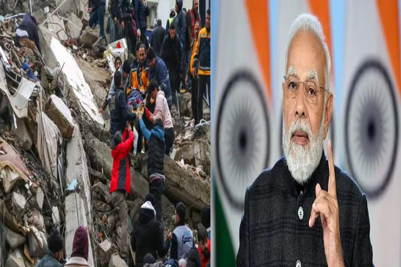 সিরিয়া ভূমিকম্প: শোক প্রকাশ নরেন্দ্র মোদীর