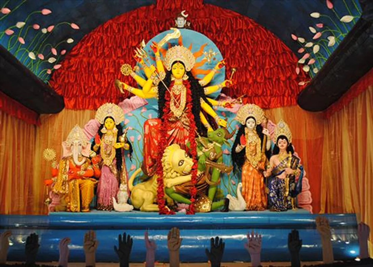 দুর্গাপুজো ২০২১ঃ অন্য কুয়াশায় সমাজসেবী সংঘ