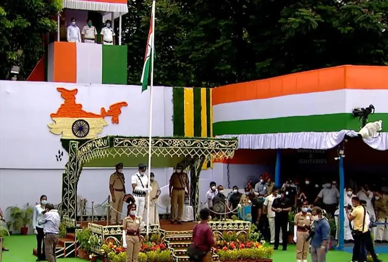 রেড রোডে স্বাধীনতা দিবস উদযাপন