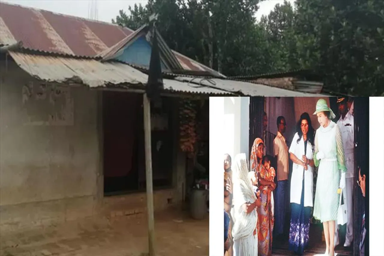 রানির মৃত্যুতে শোকে ডুবল গ্রাম, বাংলাদেশে উড়ছে কালো পতাকা