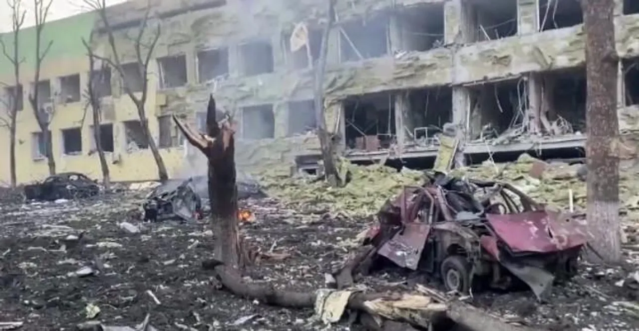 মারিউপোলের মসজিদে বোমা বর্ষণ রাশিয়ার