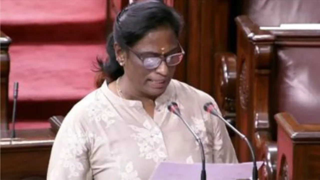 বিজেপির রাজ্যসভার সদস্য হিসেবে শপথ নিলেন পিটি ঊষা