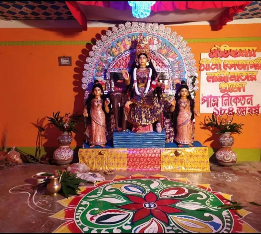 করোনা আবহে ফিকে 'পাত্র নিকেতনে'-র ধনদেবীর আরাধনা, অনাড়ম্বরেই পুজিতা হবেন দেবী নীলাম্বরী