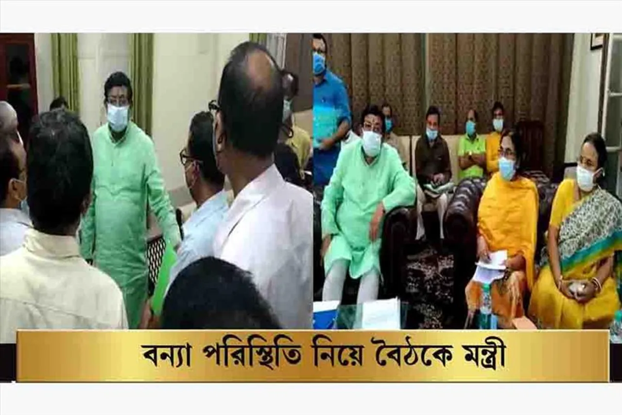 বন্যা পরিস্থিতি নিয়ে হাইভোল্টেজ বৈঠক