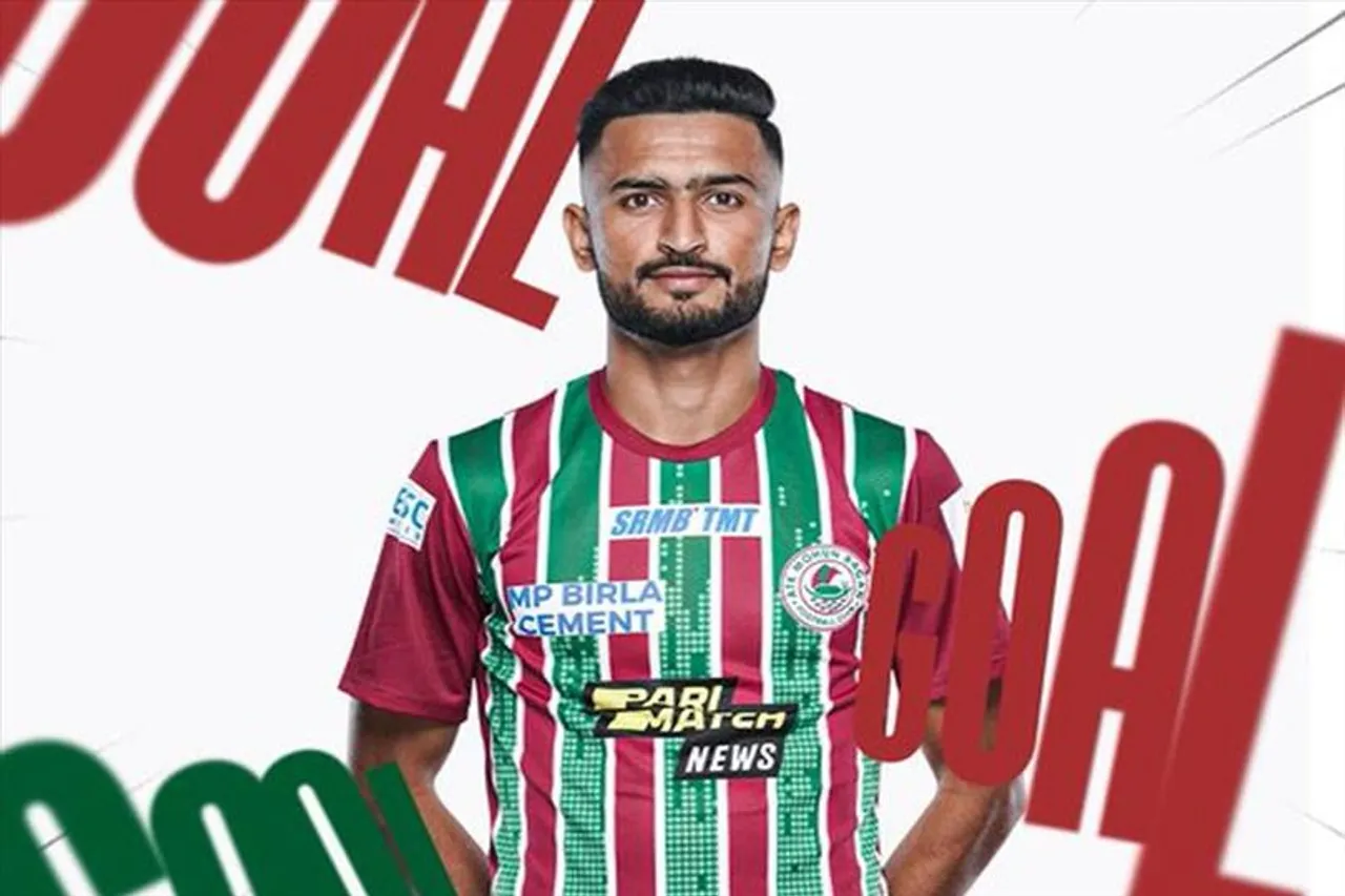 মনভীরের গোলে এগিয়ে গেল এটিকে মোহন বাগান