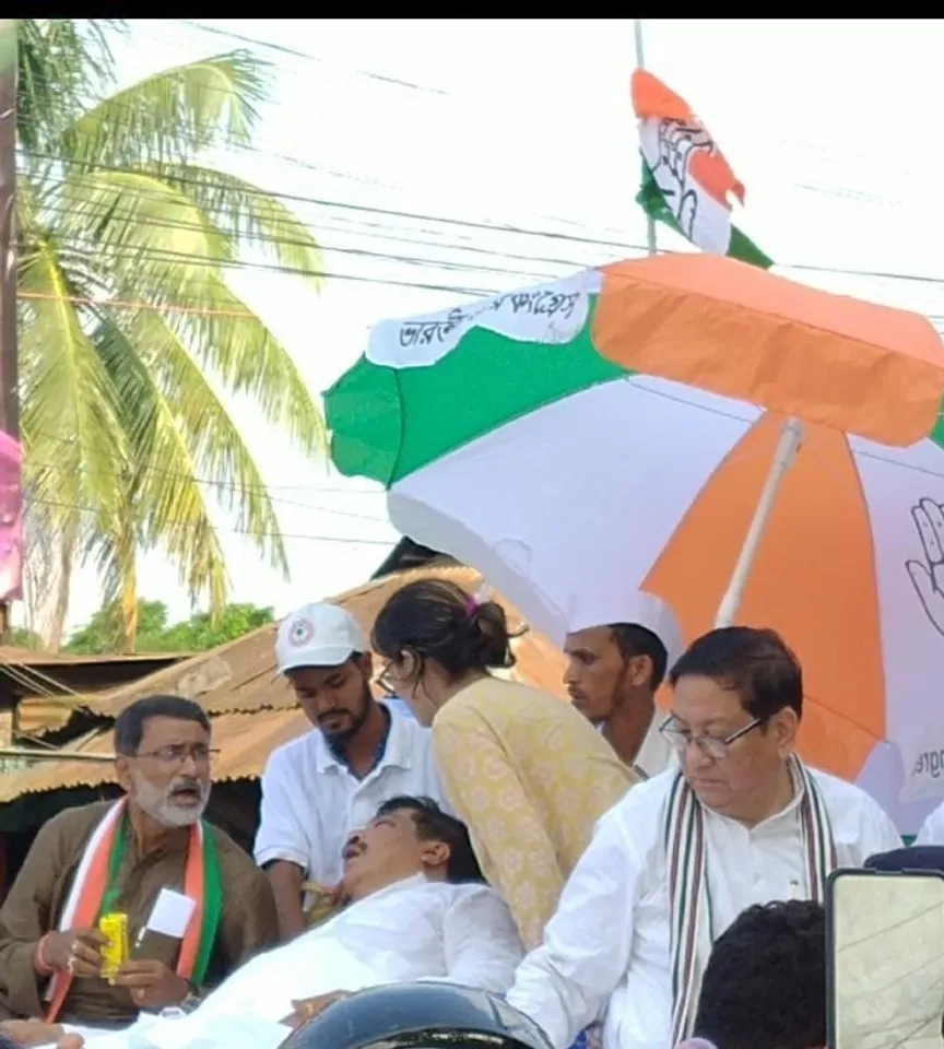 অসুস্থতা নিয়ে প্রচারে সুদীপ রায় বর্মণ