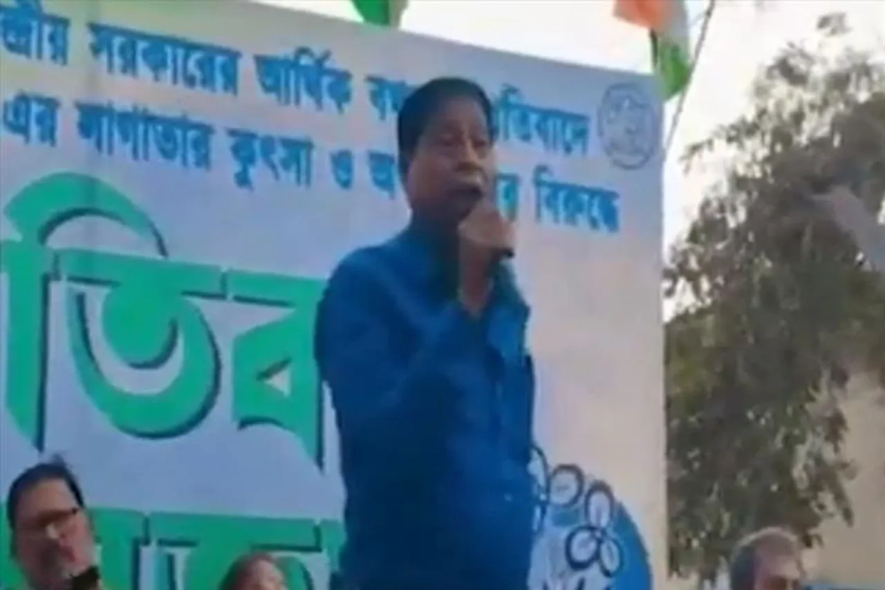 বামেদের জিভ টেনে ছিঁড়ে নেওয়ার হুমকি তৃণমূল নেতার