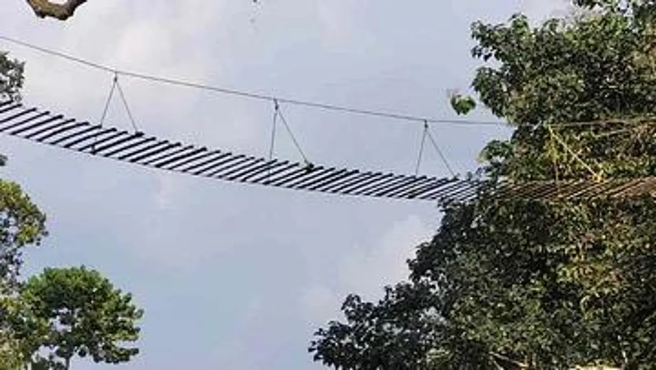 ধুঁকছে বক্সা জঙ্গলের ঝুলন্ত সেতু!