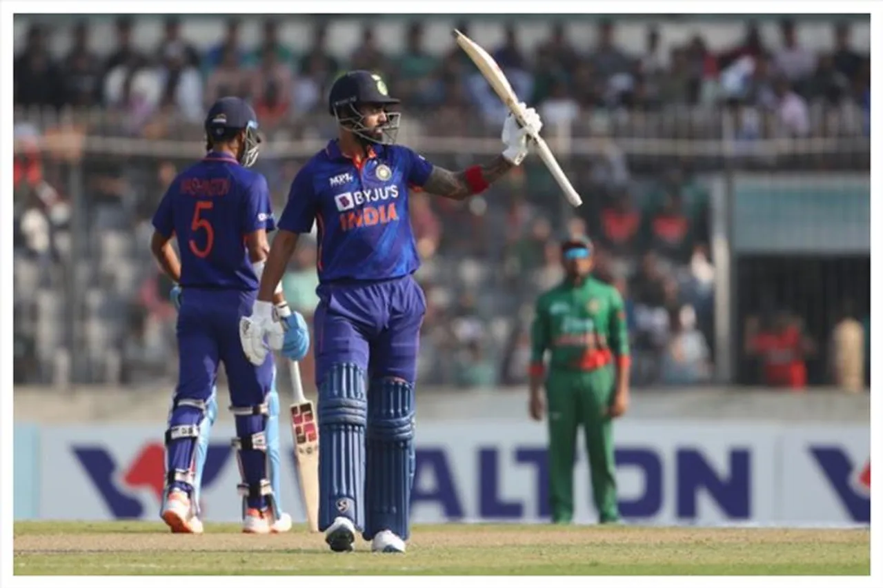 অর্ধশতরান করলেন রাহুল