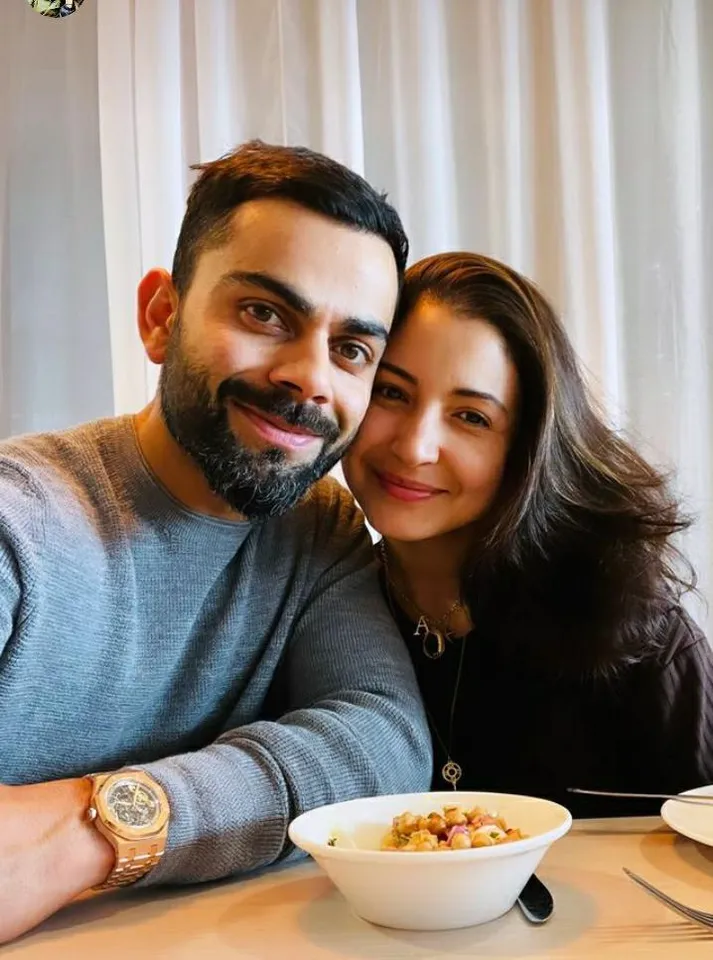 অনুষ্কার সঙ্গে মিষ্টি ছবি শেয়ার করলেন বিরাট