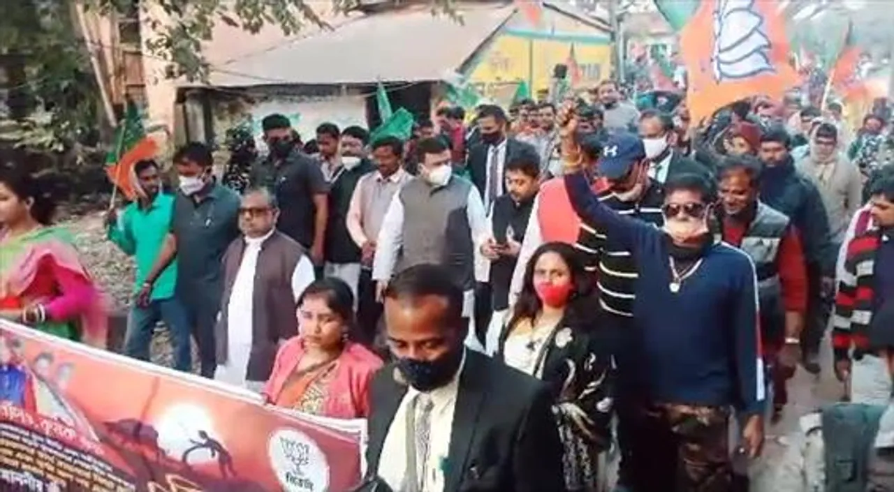 বিজেপির 'কৃষি বাঁচাও কৃষক বাঁচাও'!