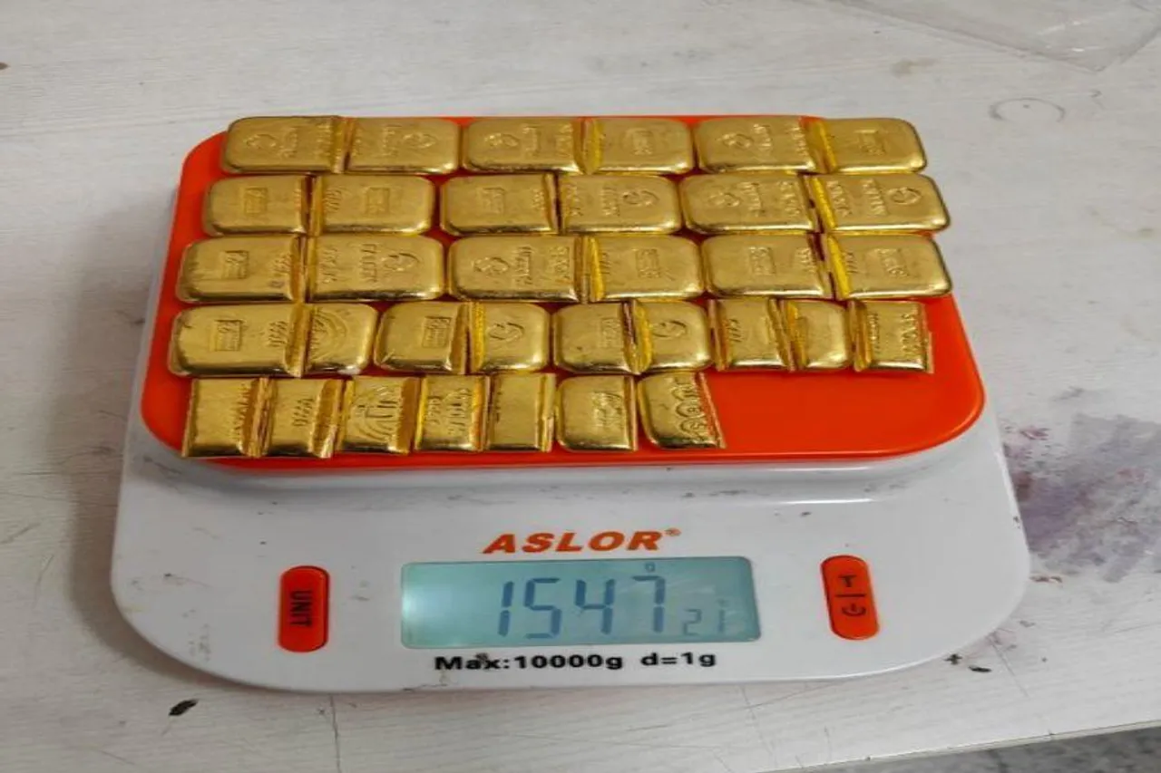 তেলেঙ্গানায় উদ্ধার ১ কোটি টাকার বেশি মূল্যের সোনা