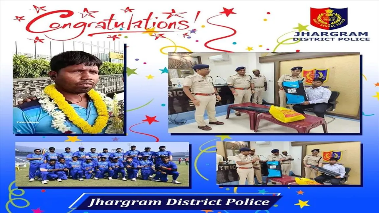 শুভেন্দু মাহাতোকে শুভেচ্ছা জানালো ঝাড়গ্রাম জেলা পুলিশ