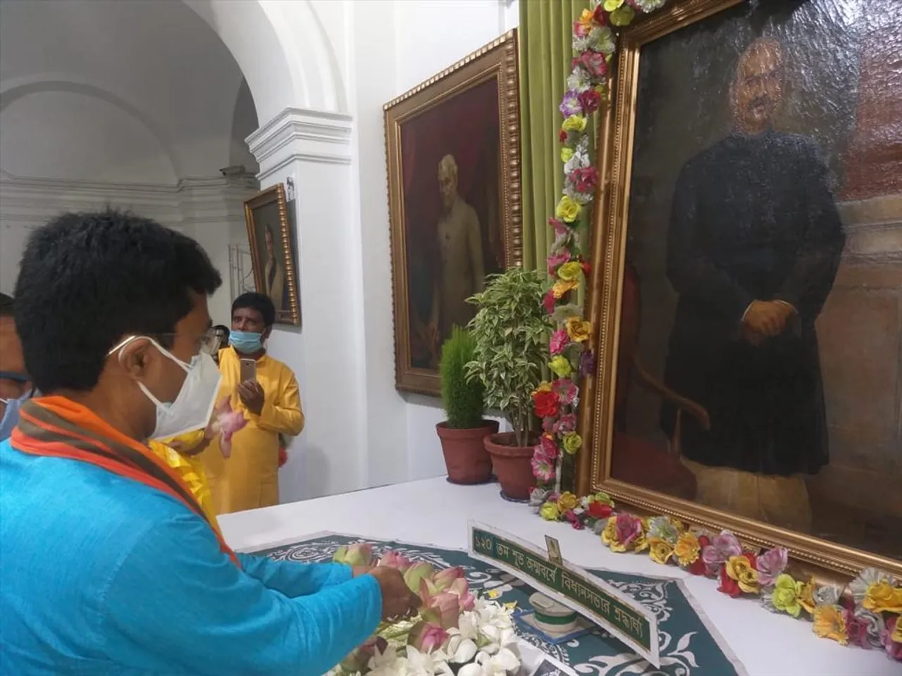 বিধানসভায় পালিত হল ভারত কেশরীর জন্মবার্ষিকী