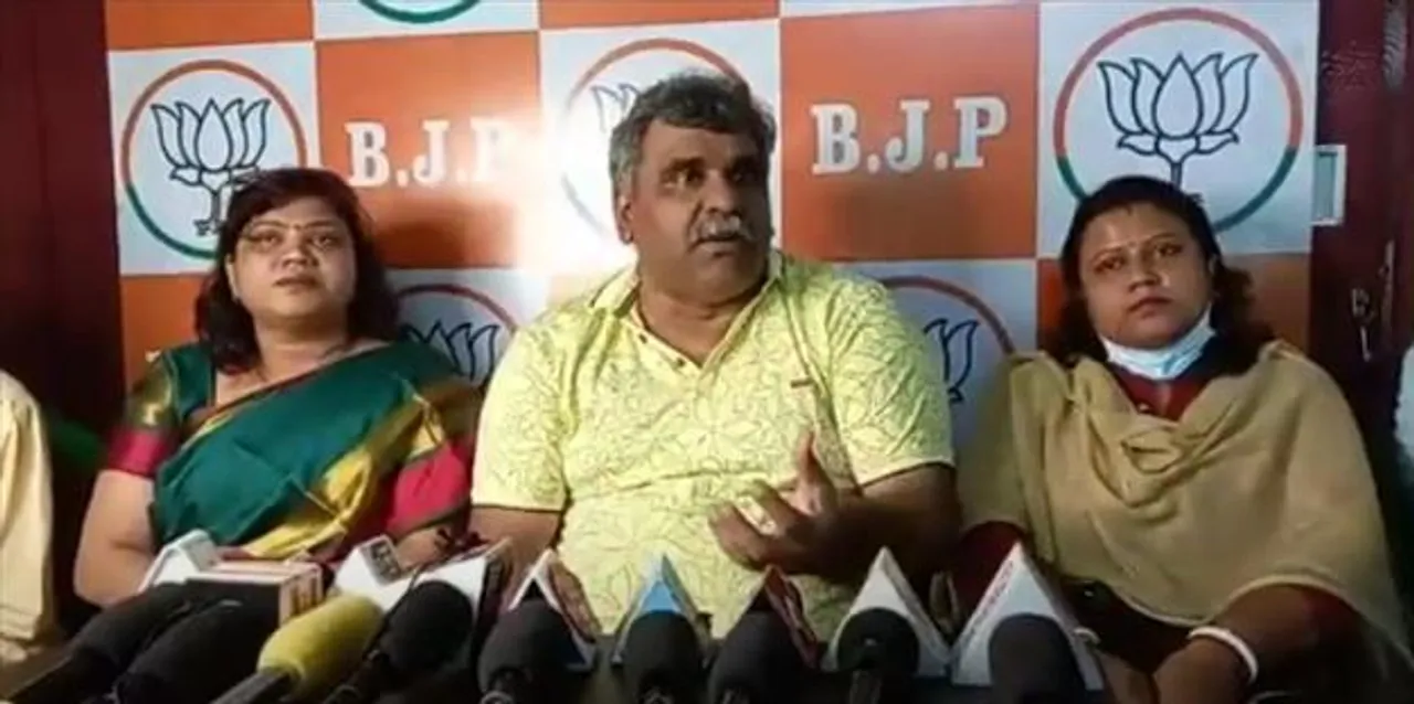 আসানসোলে সাংবাদিক সম্মেলন করলেন জিতেন্দ্র তিওয়ারি