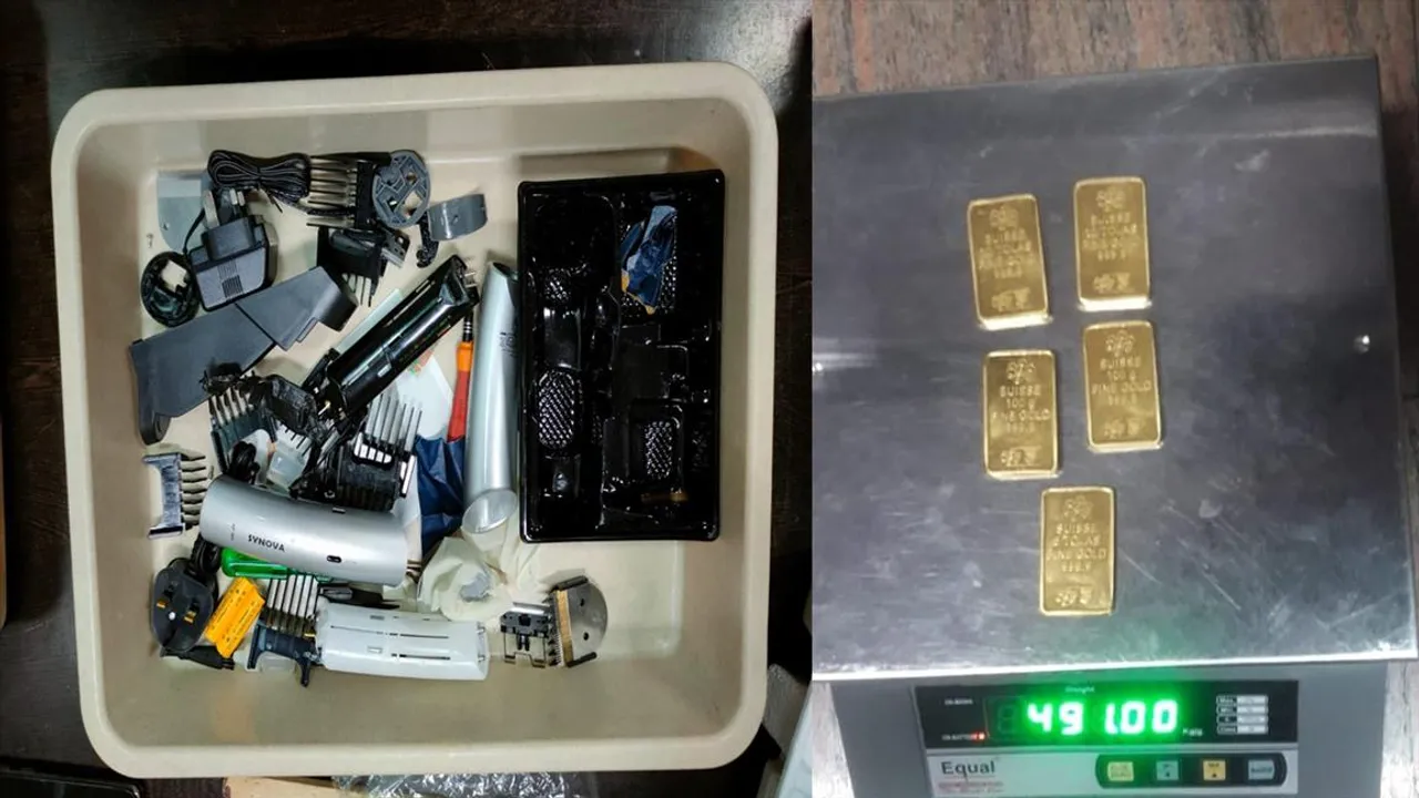 ২৪ লাখ টাকার সোনার বিস্কুট সমেত আটক বিমানযাত্রী