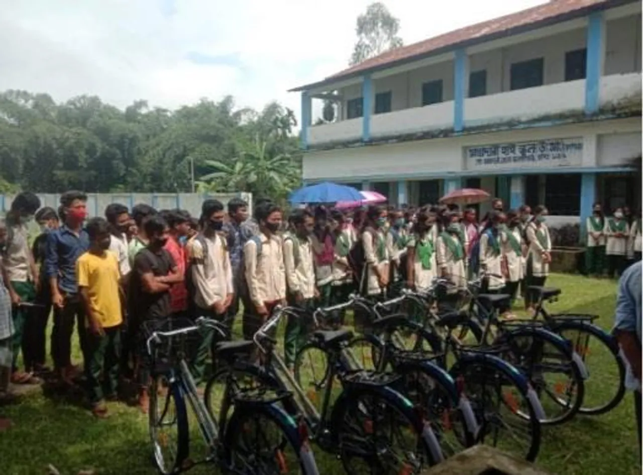 ১৮৯ জন পড়ুয়া পেলেন সাইকেল