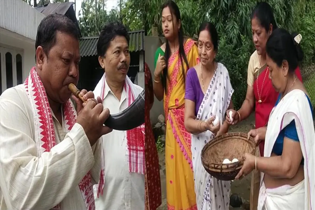 নববর্ষে বিহুর উদযাপন শুরু অসমে