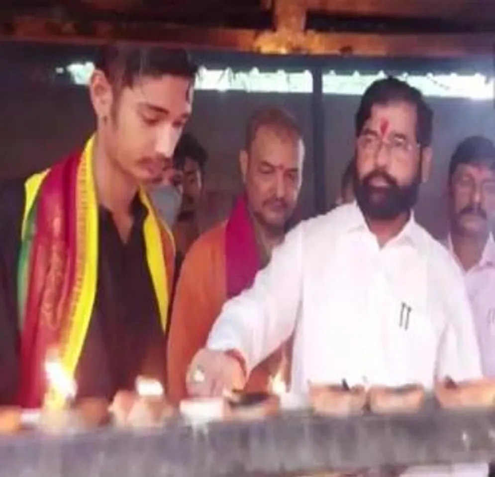 গুয়াহাটির কামাখ্যা মন্দিরে পুজো দিলেন একনাথ শিন্ডে-সহ কয়েকজন শিবসেনা বিধায়ক