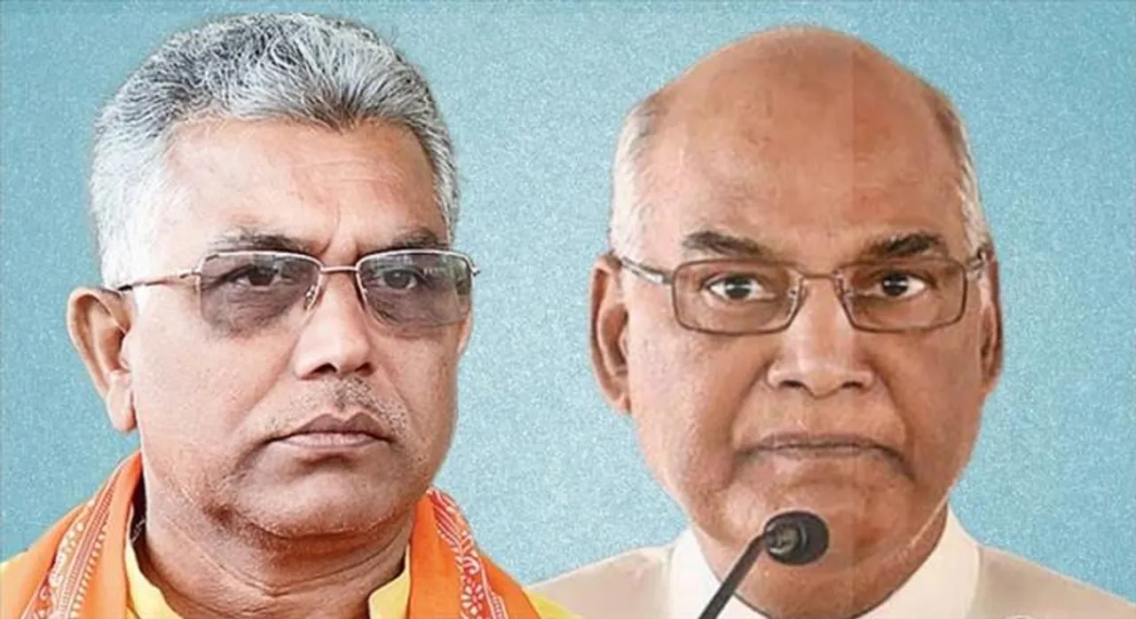 এবারে রাষ্ট্রপতির সফরসঙ্গী দিলীপ ঘোষ