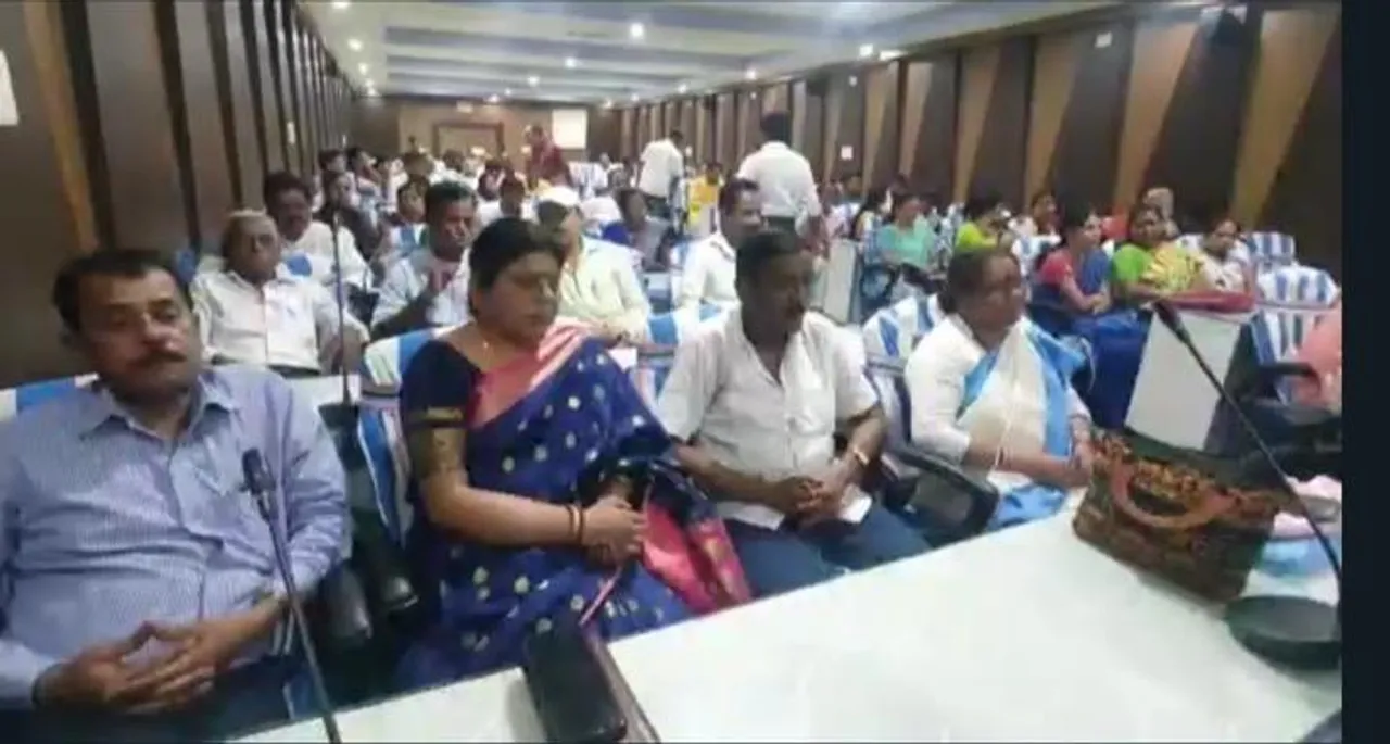 পুরনিগমে বিজেপির বিক্ষোভ