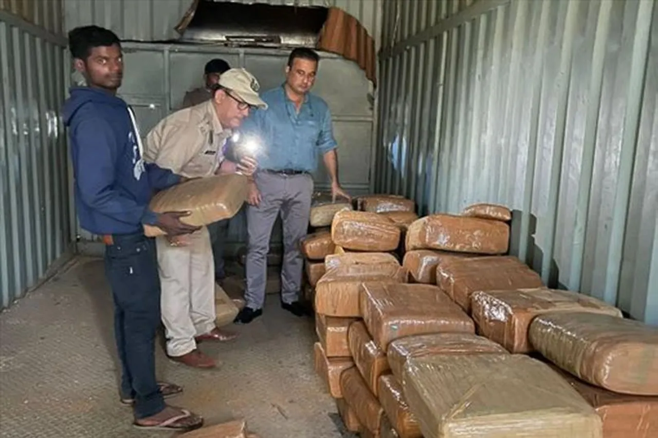 ৫০০ কেজি গাঁজা উদ্ধার