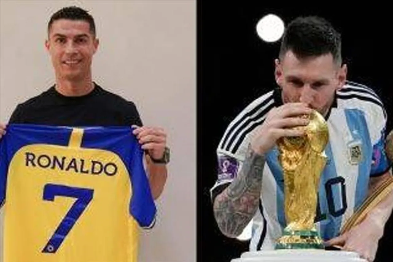 ২০২৩ সালে মাঠে মুখোমুখি হবেন মেসি - রোনাল্ডো?