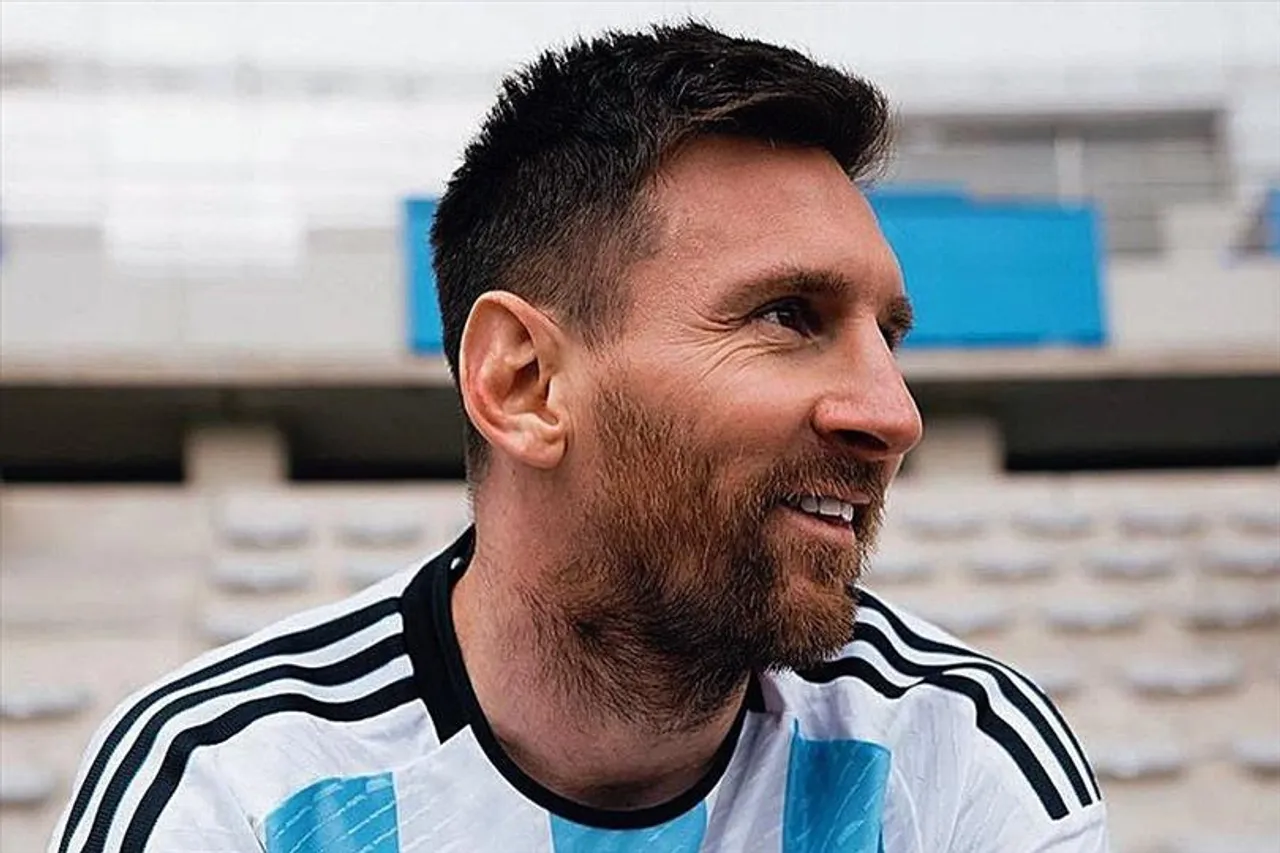 মেসির নতুন জার্সি