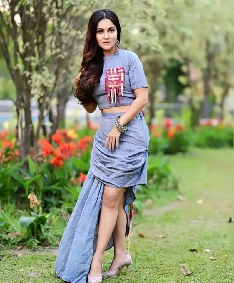 'আয় খুকু আয়'-তে মিথিলার প্রথম লুক প্রকাশ্যে